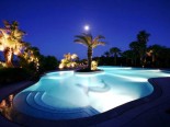 Villa Katarina Swimming Pool At night